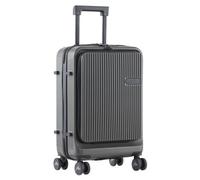 Dellonda 20" Cabin Size Luggage with 2 x Laptop Compartments, Dual TSA Lock, USB Functionality, 4 x 360° Wheels for Business Travel - DL157