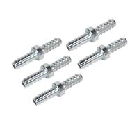 Sealey Double End Hose Line Connector 1/4" Pack of 5 AC10