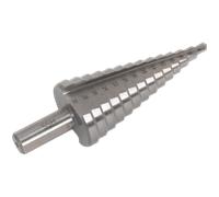 Sealey Double Fluted HSS M2 Step Drill Bit 4mm - 30mm