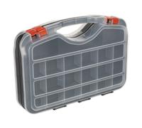 Sealey APAS42 Parts Storage Case 42 Compartment Double-Sided