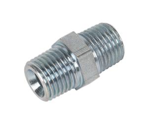 Sealey Double Union 1/4"BSPT Pack of 5 Male Thread AC12