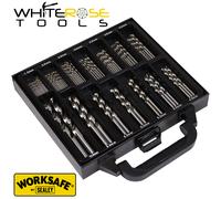 Sealey Drill Bit Set Fully Ground 99pc Split Point 1.5-10mm Metal Steel Jobber