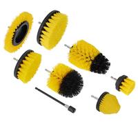 Sealey 8 Piece Hex Shank Drill Scrubbing Brush Set