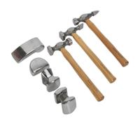 Sealey CB507 Panel Beating Set 7Pc Drop-Forged Hickory Shafts