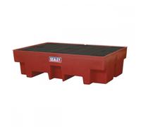 Sealey Polyethylene Barrel Bund/Spill Pallet 1220 x 820 x 330mm - DRP12