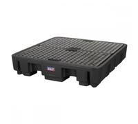 Sealey DRP18 Barrel Bund Polyethylene 1380 X 1290 X 280Mm 4 Drum