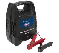 Sealey DSBC4 Battery Charger 12V 4Amp 230V Automatic Car / Bike / Van 12-48Ah