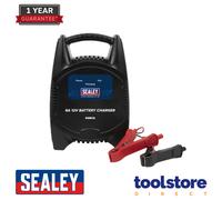 Sealey DSBC6 6A 12V Battery Charger 230V Compact Smart Charger