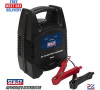 Sealey DSBC6 Battery Charger 12V 6Amp 230V Automatic Car / Bike / Van 20-80Ah