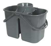 Sealey BM07 Mop Bucket 15L - 2 Compartment