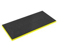 Sealey Easy Peel Shadow Foam® 1200 x 550 x 50mm - Yellow/Black - SF50Y