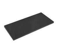 Sealey Easy Peel Shadow Foam Black/Black Tool Box Tray Insert 1200 x 550 x 50mm