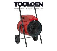 Sealey EH15001 Industrial Fan Heater 15kW 415V 3ph Garage Workshop