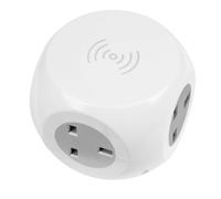 Sealey EL144WC Extension Cable Cube 1.4M 3 X 230V & 3 X Usb Sockets & Wireless Charging Pad