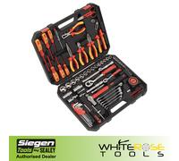 Sealey Electrician's Tool Kit 90pc VDE Approved Pliers Screwdrivers Siegen