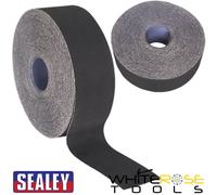 Sealey Emery Roll Blue Twill 50mm x 50m 40Grit Dispenser Box