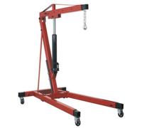 Sealey Engine Crane 1 Tonne Long Reach Extendable Legs Sc10Lr