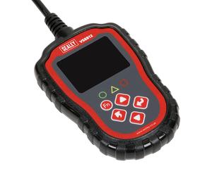 Sealey EOBD Code Reader Live Data Tests Vehicle Charging Cranking Systems VS8812