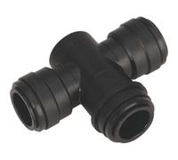 Sealey Equal Water Trap Tee 22MM (John Guest Speedfit - PMTT22E)