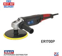 SEALEY ER1700P POLISHER BUFFER 180MM 1100W 240V VARIABLE SPEED LIGHTWEIGHT 56347