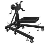 Sealey Viking - Folding 360º Rotating Engine Stand with Geared Handle & Drain Pan - ES680DS