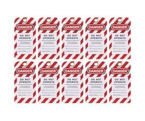 Sealey Ev17 Lockout Safety Tag 10Pc