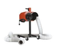 Sealey Exhaust Fume Extractor EFS/93 with 6m Ducting