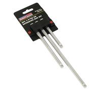 Sealey AK6330 Extension Bar Set 3Pc 1/4inSq Drive