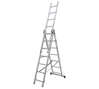 Sealey ACL307 Aluminium Extension Combination Ladder 3x7 EN 131