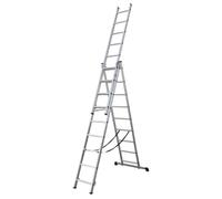 Sealey Extension Combination Ladder 3 x 9 Aluminium - EN 131 ACL3