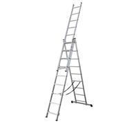 Sealey Extension Combination Ladder 3 x 9 Aluminium - EN 131 ACL3