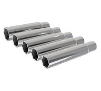 Sealey Extra Deep Socket Set 1/2”Sq Drive 5pc 120mm 15-19mm SX1519
