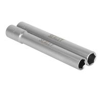 Sealey Socket Set SX1012 Extra-Deep 10 & 12mm 2pc 3/8in Sq Drive