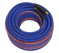 Sealey AH30R-38 Extra-Heavy-Duty Air Hose with 1/4"BSP Unions 30m x 10mm
