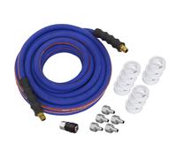 Sealey AHK05 Heavy Duty High Flow Air Hose and Couplings Kit 13mm 15m