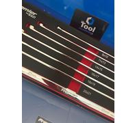 Sealey AK6311 Premier Extra-Long Double End Ring Spanner Set 7pc