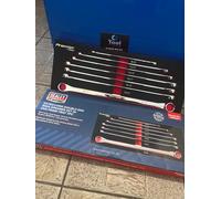 Sealey AK6311 Double End Ring Spanner Set 7Pc Extra-Long Metric