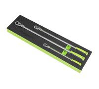 Siegen by Sealey Ratchet Wrench Set Extra-Long Flexi-Head 3pc - S01333