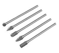 Sealey Extra-Long Tungsten Carbide Rotary Burr Set 5pc - SDBK5XL