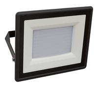 Sealey LED115 Extra-Slim Floodlight With Wall Bracket 100W Smd Led