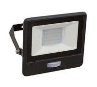 Sealey LED112PIR Extra Slim Floodlight with PIR Sensor 20W SMD LED