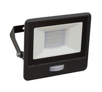 Sealey LED112PIR Extra Slim Floodlight with PIR Sensor 20W SMD LED