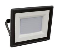 Sealey Extra Slim Floodlight With Wall Bracket 100W SMD LED - LED115