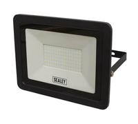 Sealey Extra Slim Floodlight With Wall Bracket 100W Smd Led Led115