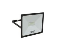 Sealey Extra Slim Floodlight with Wall Bracket 50W SMD LED 230V