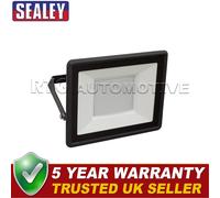 Sealey Extra-Slim Floodlight with Wall Bracket 50W SMD LED 230V LED113