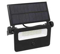Sealey Extra-Slim Solar Floodlight with Wall Bracket 16W SMD LED