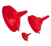 Sealey Funnel Set 3 Piece Fixed Spout