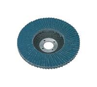 Sealey Flap Disc FD10080 Zirconium 100 mm 16 mm Bore 80 Grit