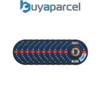 Sealey FD1154010 115mm Zirconium Flap Discs 40Grit 22mm Bore - Pack of 10
